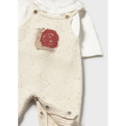 Mayoral Knit Dungarees Set Offwhite (2605)