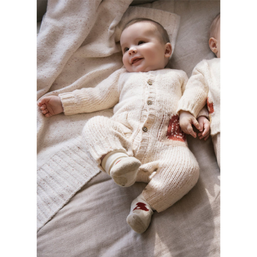 Mayoral Tricot Romper Offwhite (2614)