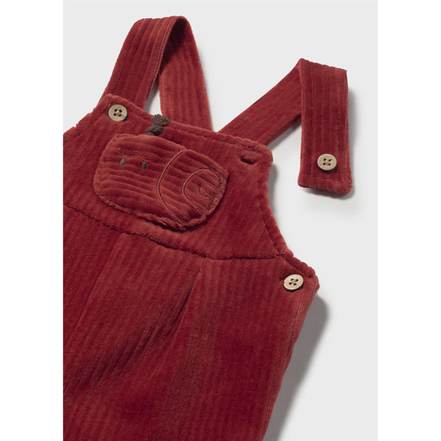 Mayoral Corduroy Dungaree Cayenne (2635)