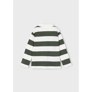 Mayoral L/S Stripes Polo Olive (4119)