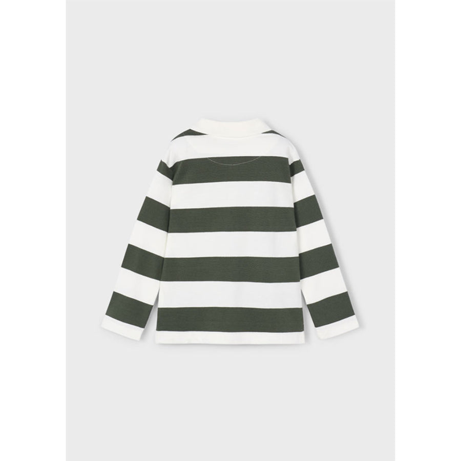 Mayoral L/S Stripes Polo Olive (4119)