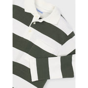 Mayoral L/S Stripes Polo Olive (4119)