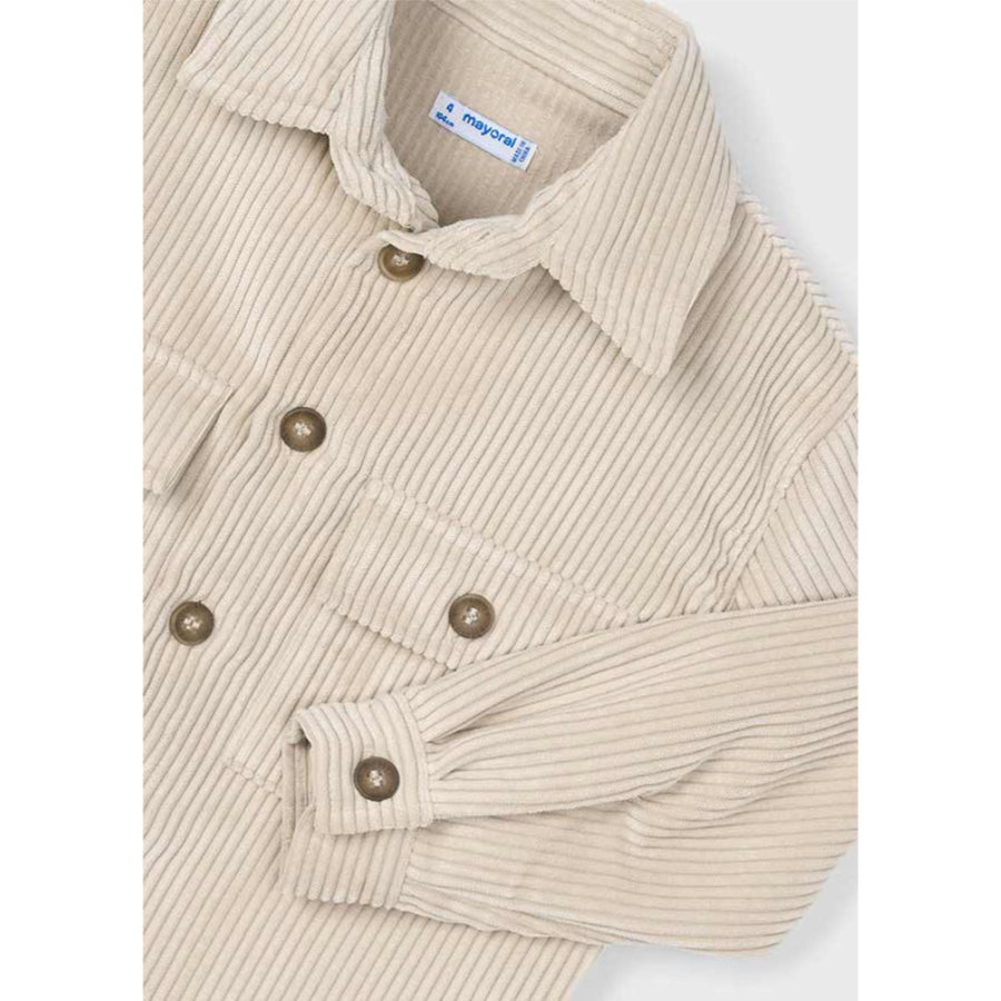 Mayoral Corduroy Overshirt Froth (4124)
