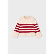 Mayoral Stripes Sweater Almond (4301)