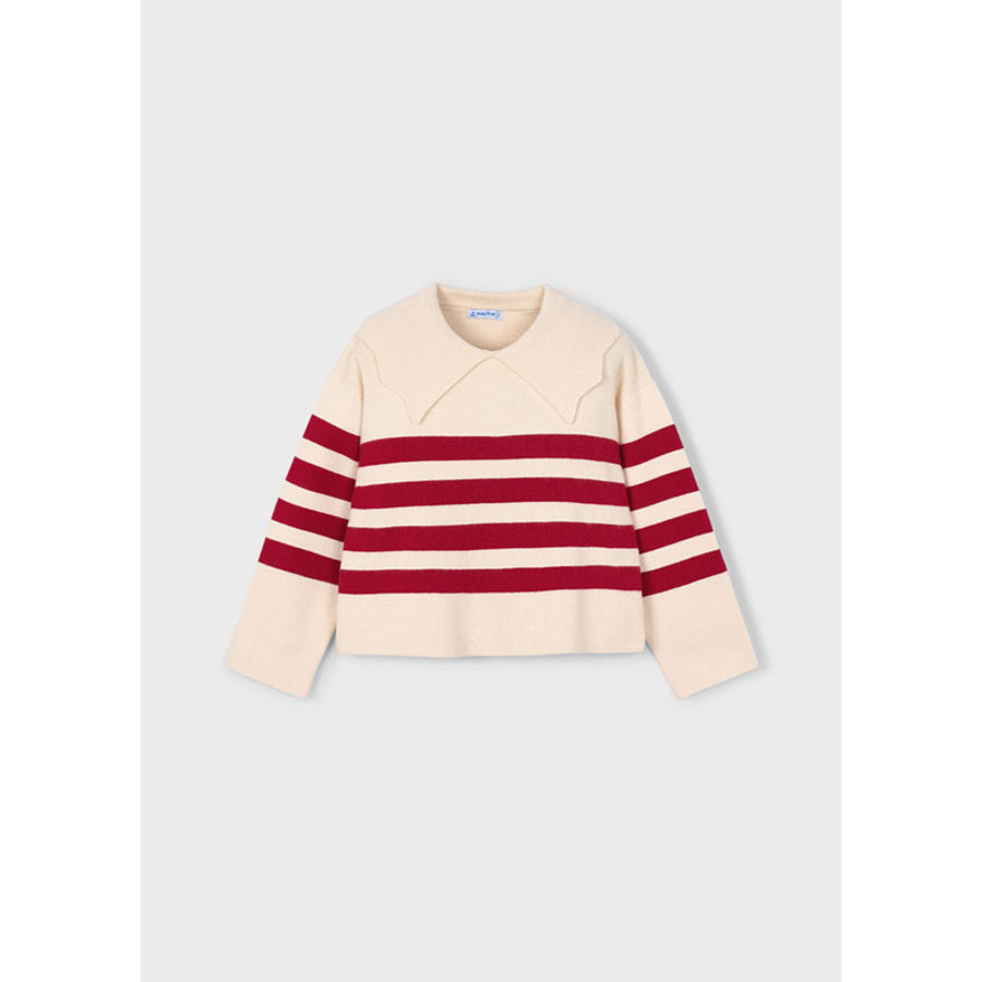 Mayoral Stripes Sweater Almond (4301)