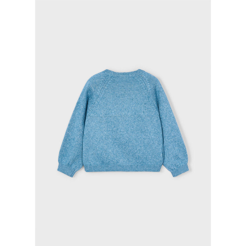 Mayoral Flower Applique Jersey Ocean (4308)