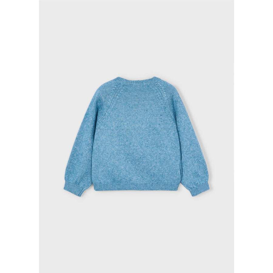 Mayoral Flower Applique Jersey Ocean (4308)