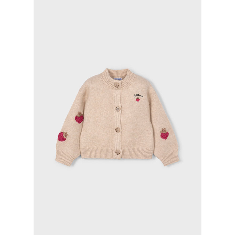 Mayoral Fantasy Knit Cardigan Sesame (4309)