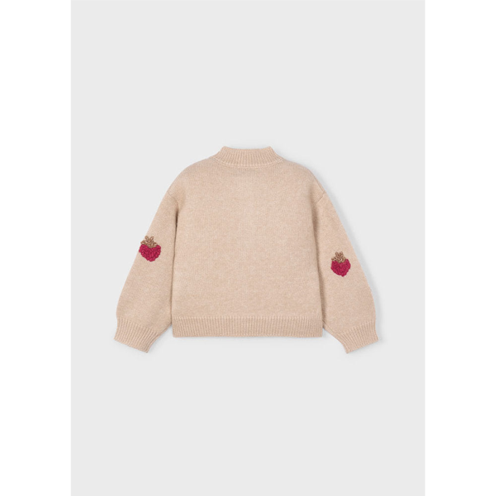 Mayoral Fantasy Knit Cardigan Sesame (4309)