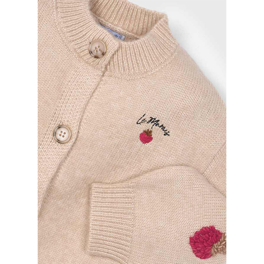 Mayoral Fantasy Knit Cardigan Sesame (4309)