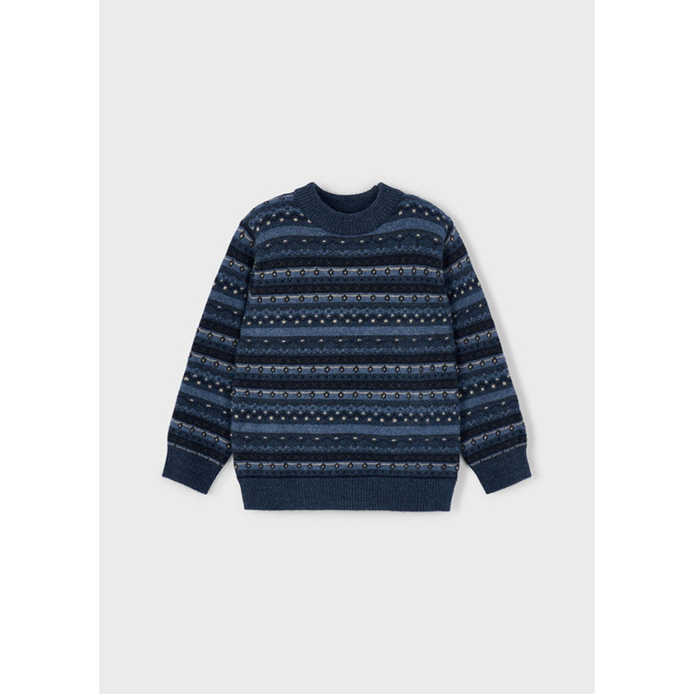 Mayoral Jacquard Jumper Steel (4381)