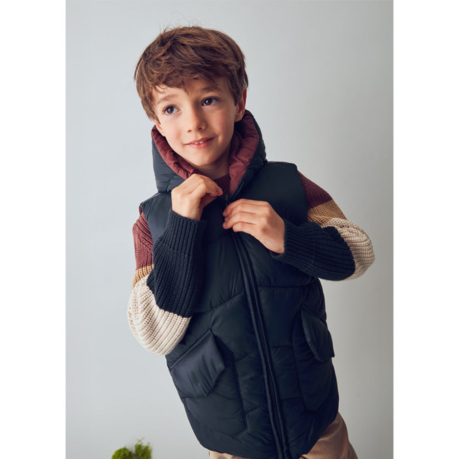 Mayoral Reversible Vest Navy (4382)