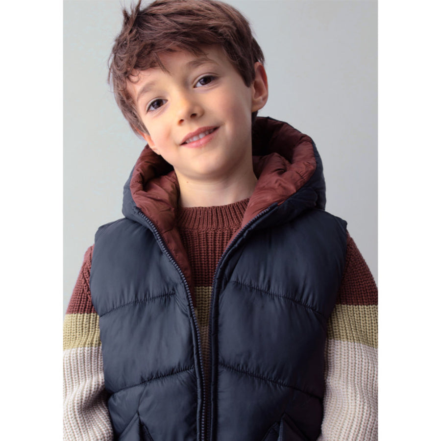 Mayoral Reversible Vest Navy (4382)