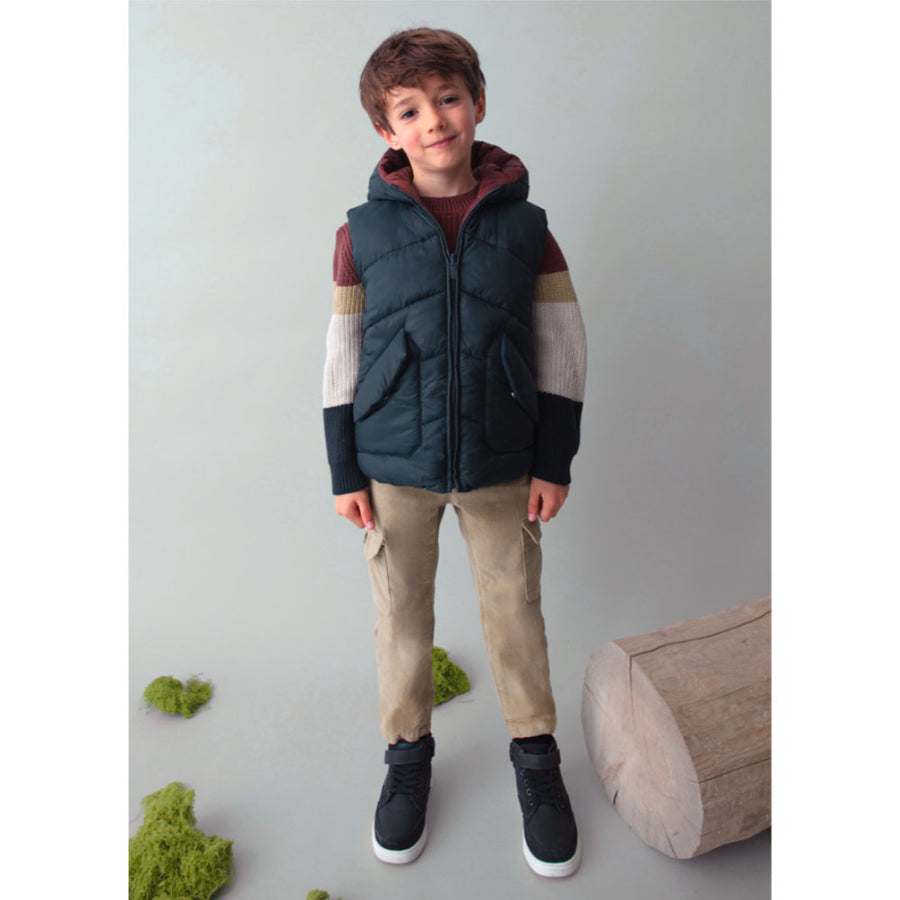 Mayoral Reversible Vest Navy (4382)