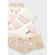 Mayoral 4Pc Set Socks Babypink (9917)