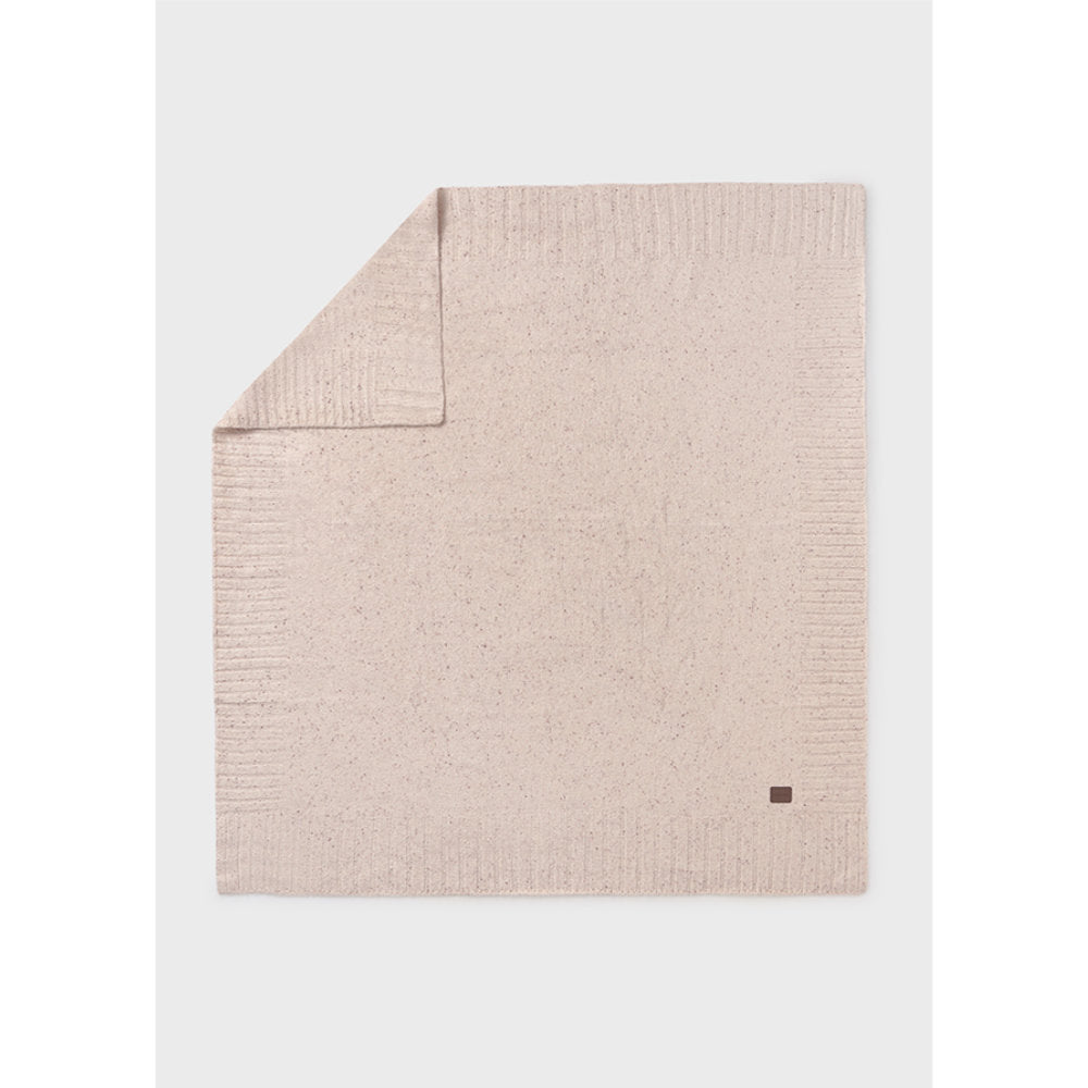 Mayoral Knit Baby Blanket Offwhite (9942)