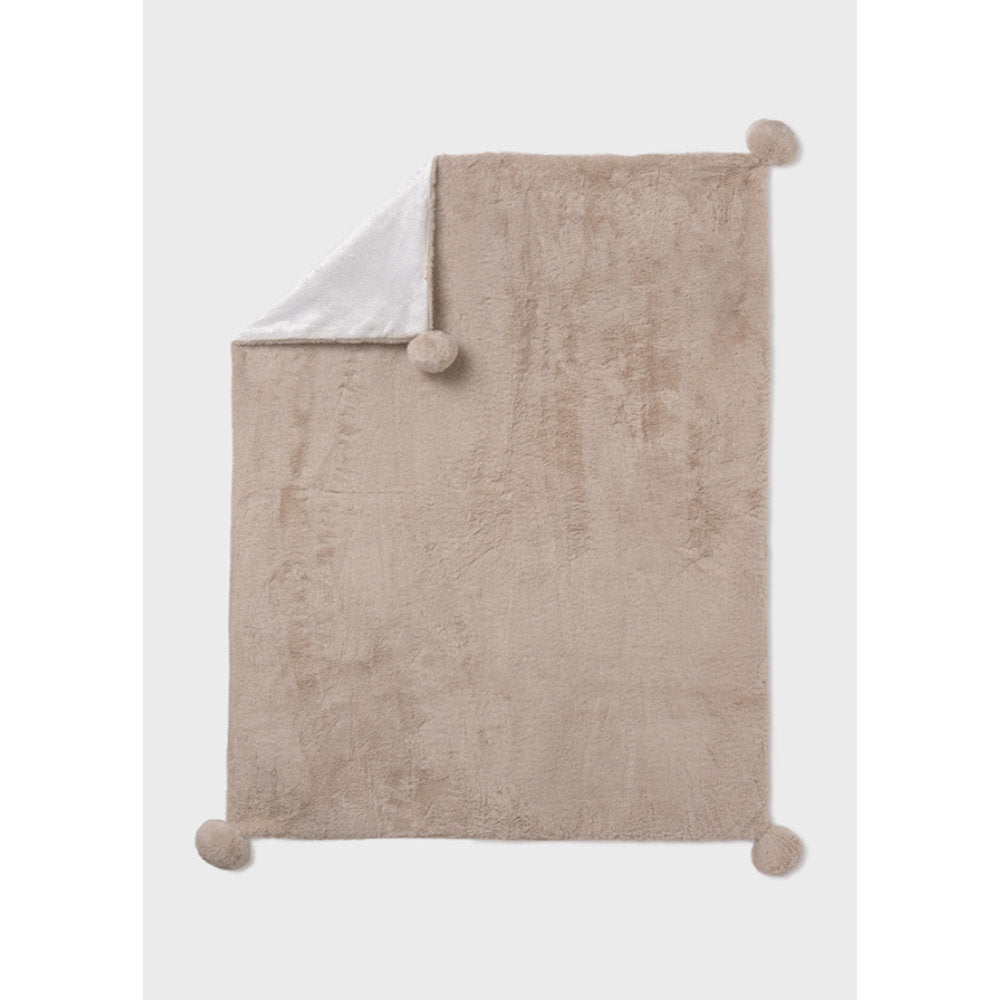 Mayoral Faux Fur Blanket Beige (9955)