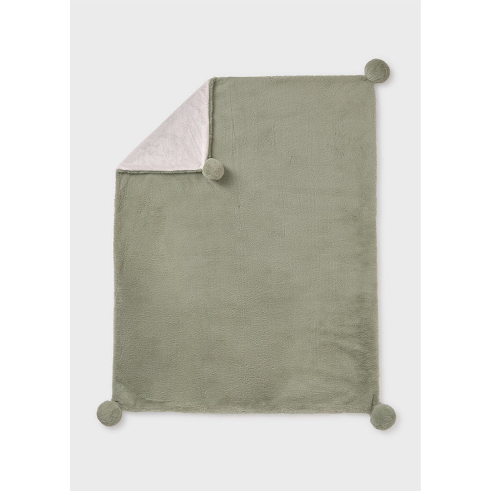 Mayoral Faux Fur Blanket Sage (9955)