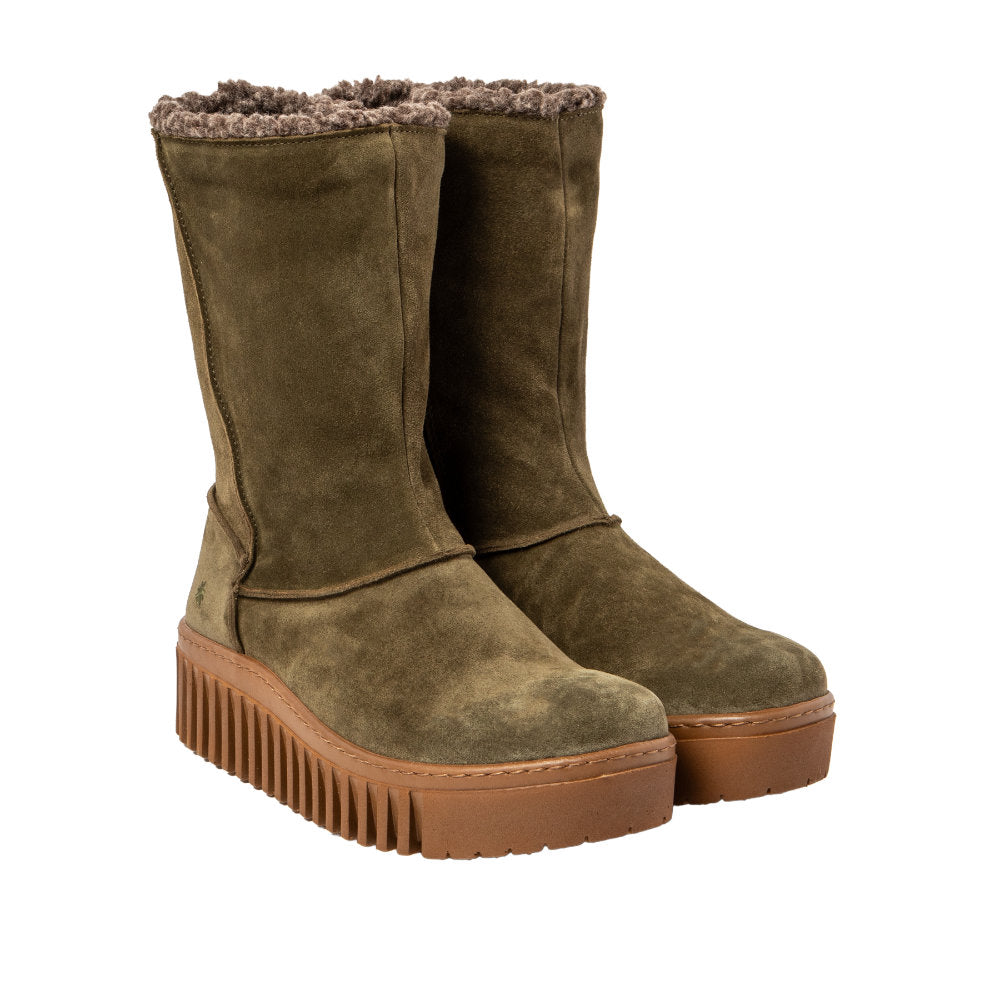 The Art Company 1511 Silk Suede Forest/Brighton Ankle Boots