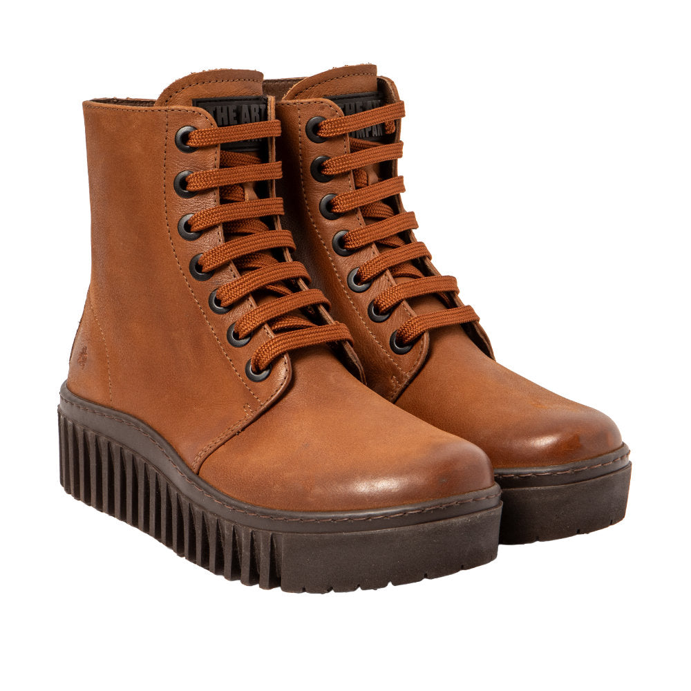 The Art Company 1517 Roma Cuero/Brighton Ankle Boots
