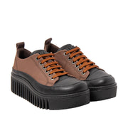 The Art Company 1518A Rubber Nylon Brown-Black/Brighton Shoes