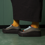 The Art Company 1518A Rubber Nylon Kaki-Orange/Brighton Shoes