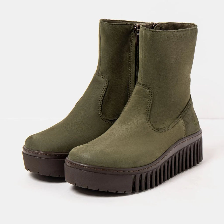 The Art Company 1531 Nobuck Kaki/Brighton Boots