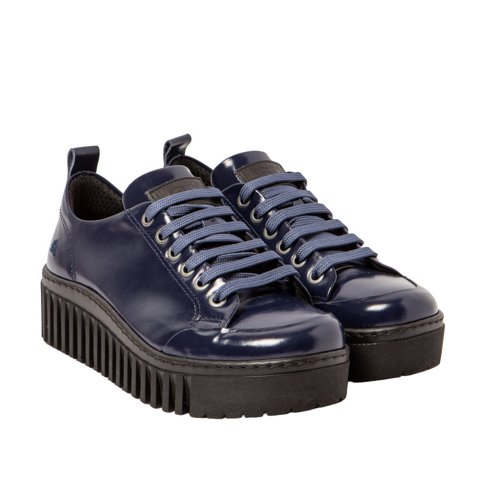 The Art Company 1535 Nappa Shinny Navy/Brighton Shoes