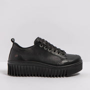 The Art Company 1535 Nappa Total Black/Brighton Shoes