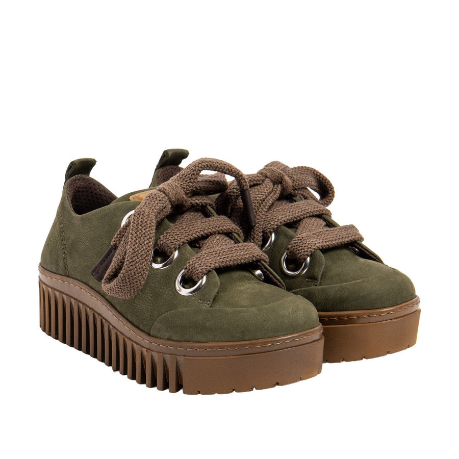 The Art Company 1535C Nobuck Kaki/Brighton Shoes
