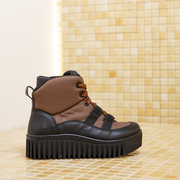 The Art Company 1539 Rubber Nylon Brown-Black/Brighton Boots