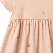 Wheat Jersey Dress Anna - 1561-178a 2475 Rose Flowers