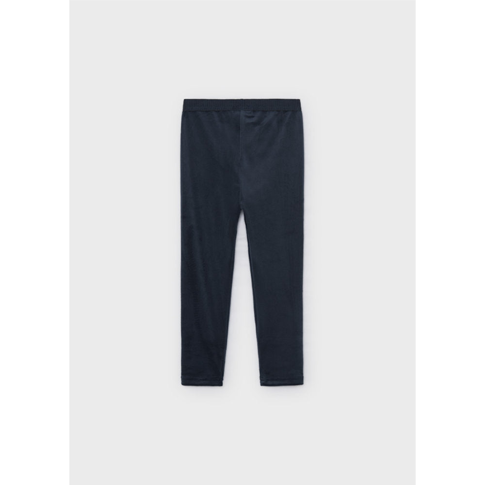 Mayoral Basic Velvet Leggings Navy (712)