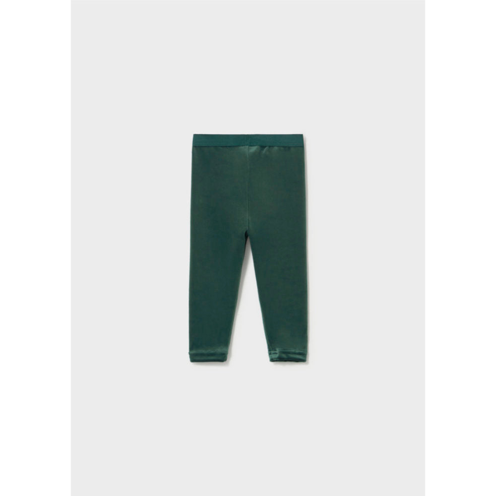 Mayoral Basic Velvet Leggings Nenufar Green (727)