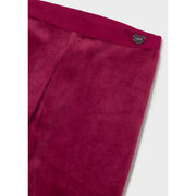 Mayoral Basic Velvet Leggings Raspberry (727)