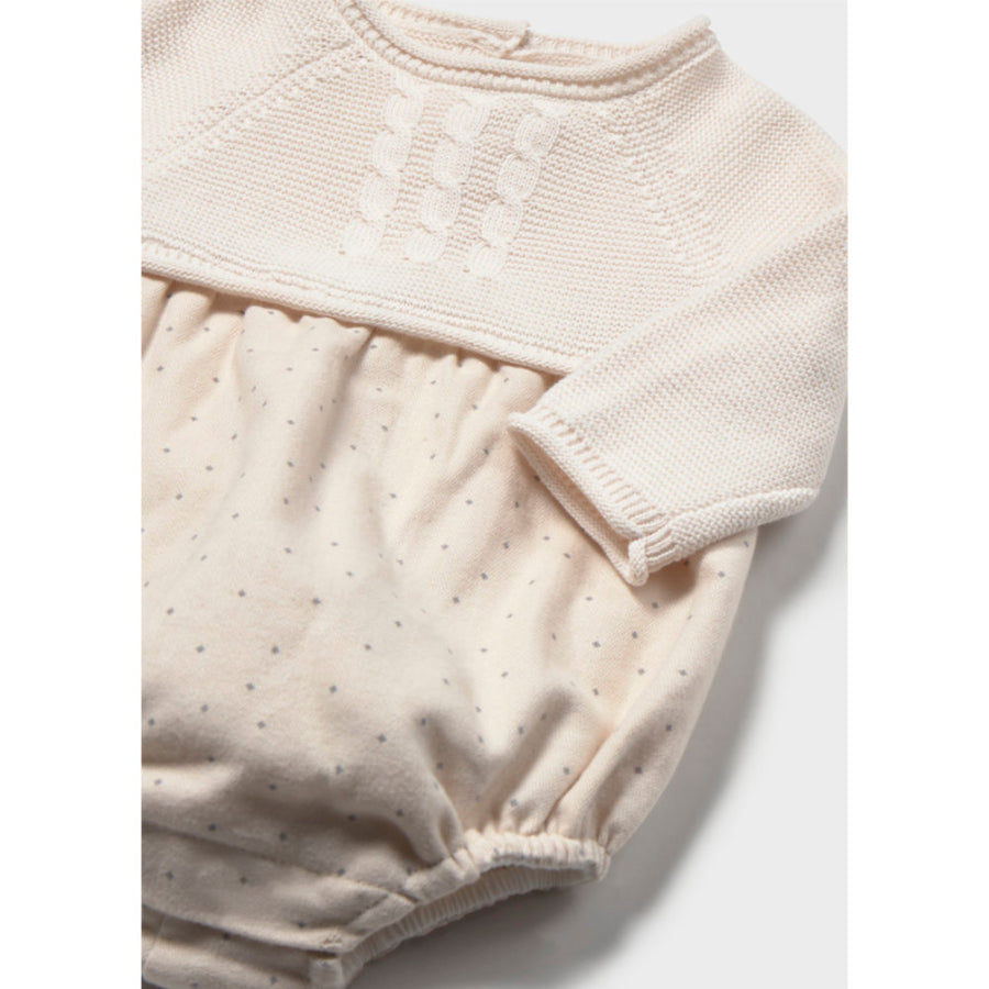 Mayoral Mixed Romper With Tights Pottery (2681)