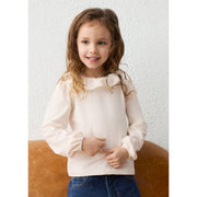 Mayoral Ruffled Neckline Blouse Soy (4149)