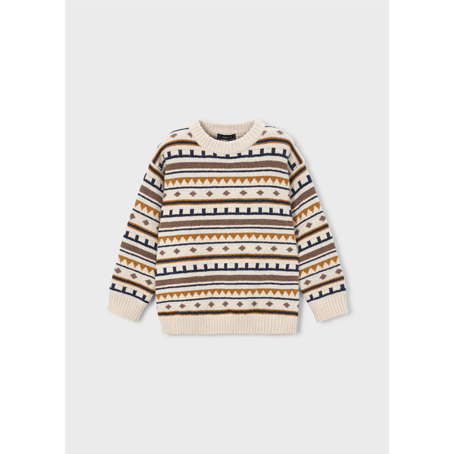 Mayoral Jacquard Jumper Oat (4308)