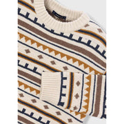 Mayoral Jacquard Jumper Oat (4308)