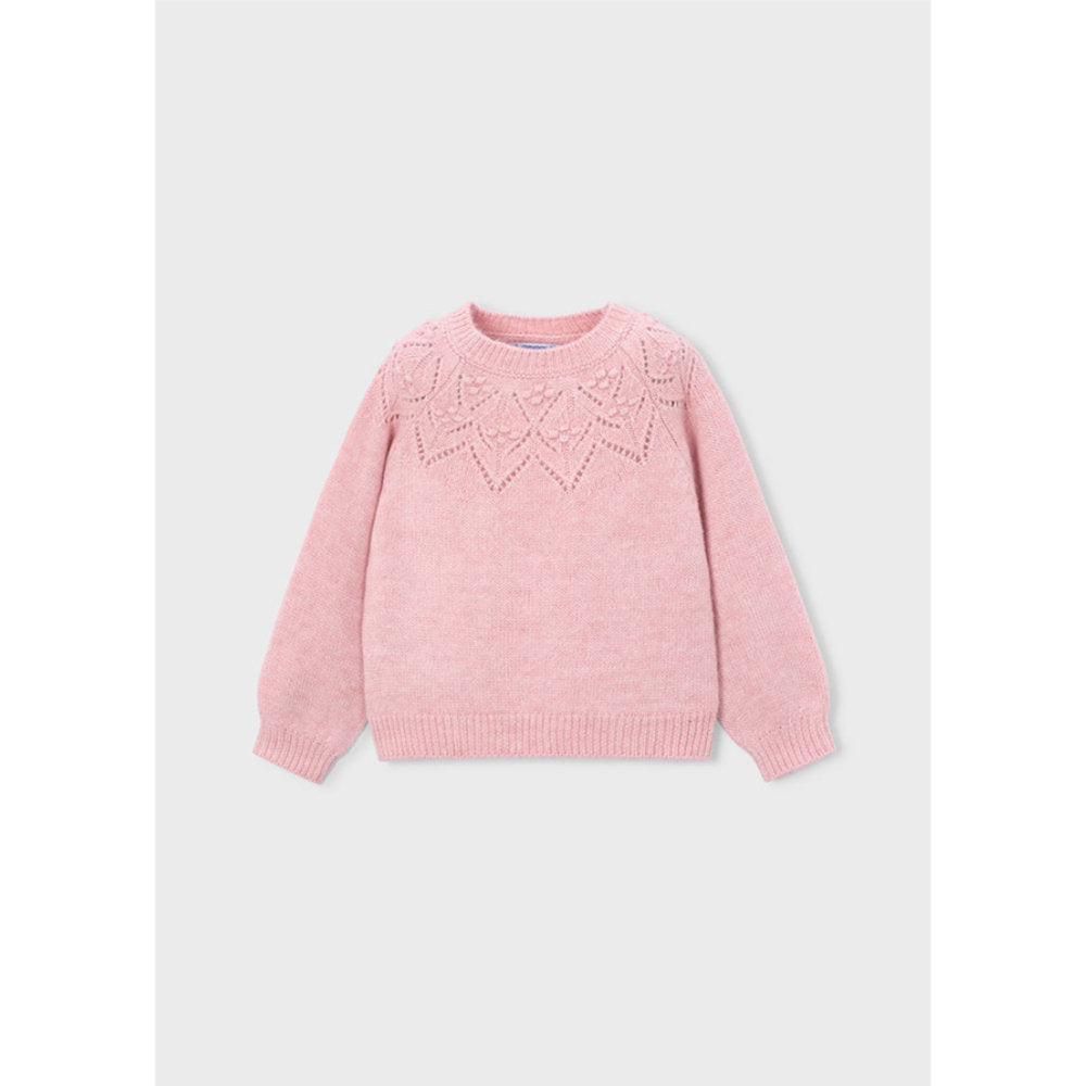 Mayoral Openwork Details Sweater Pastel Mix (4318)