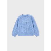 Mayoral 3D Flower Sweater Sky Mix (4319)