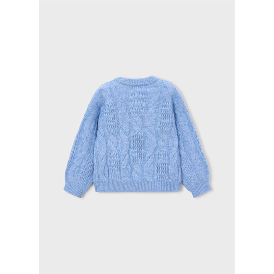 Mayoral 3D Flower Sweater Sky Mix (4319)