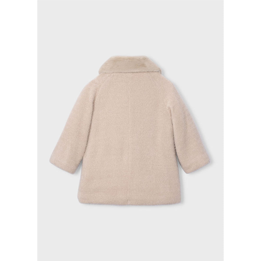 Mayoral Knitted Fur Coat Chickpea (4412)