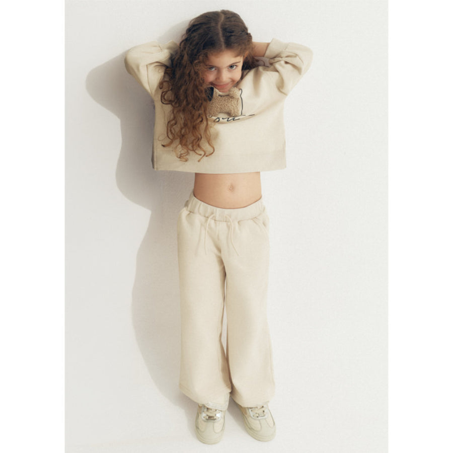Mayoral Tracksuit With Dog Applique Light KhakI (4801)