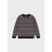 Mayoral Jacquard Sweater Navy (7302)
