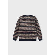 Mayoral Jacquard Sweater Navy (7302)