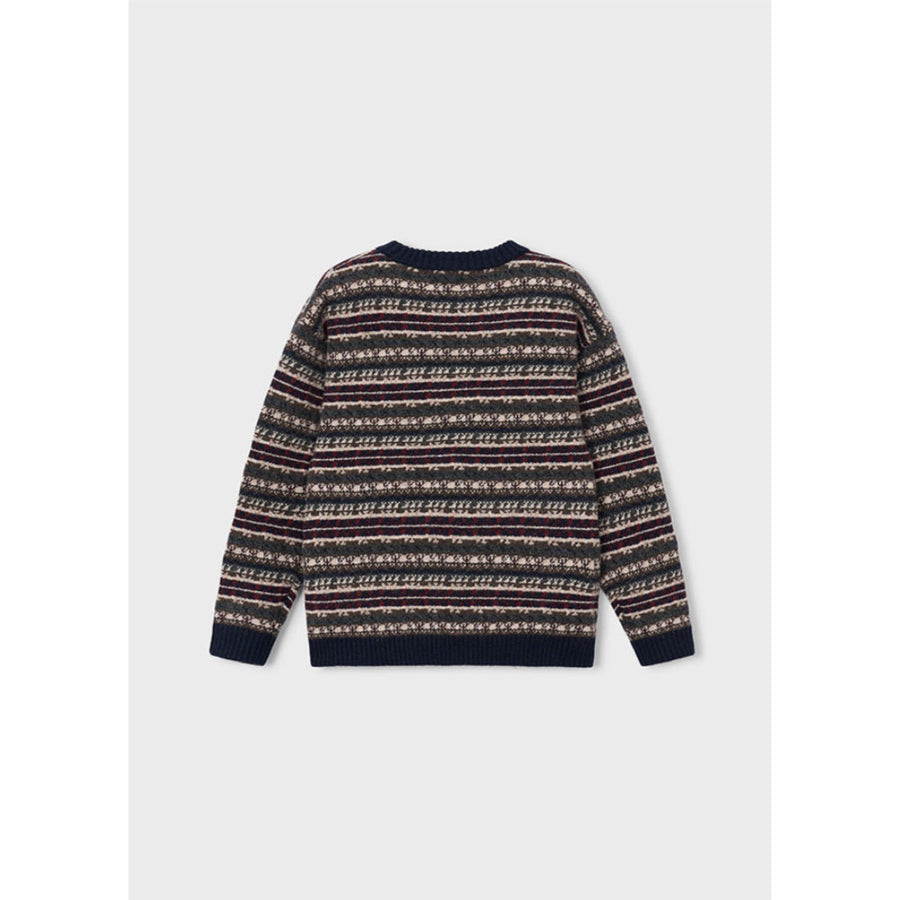 Mayoral Jacquard Sweater Navy (7302)