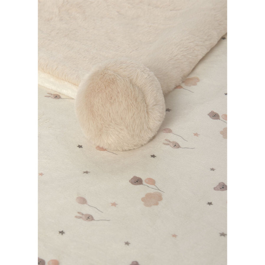 Mayoral Pom Pom Blanket Cumin (9143)