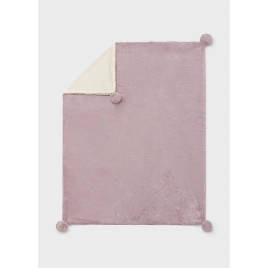 Mayoral Pom Pom Blanket Mauve (9143)