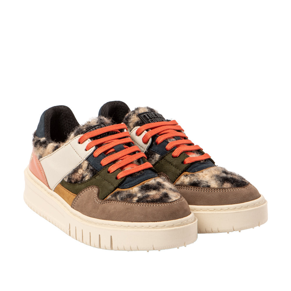The Art Company 1788 Multi Leopard /Belleville Shoes